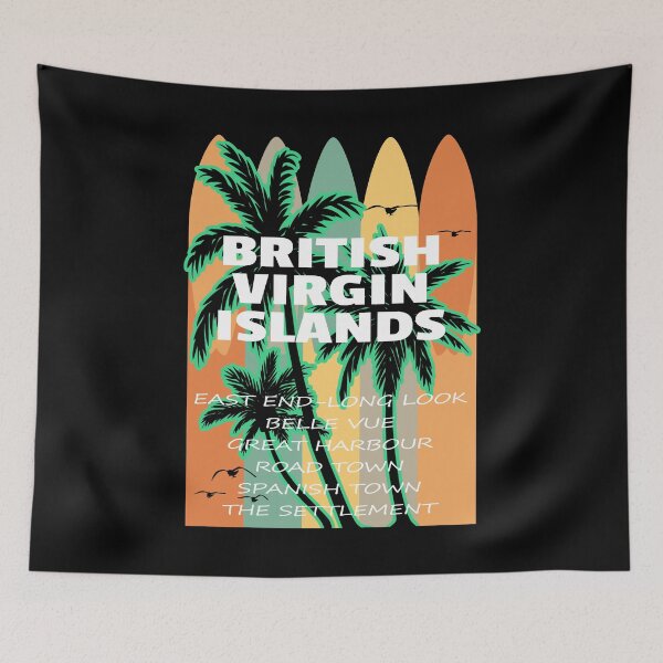 Item preview, BVI Towns of the British Virgin Islands designed and sold by KoolMoDee.