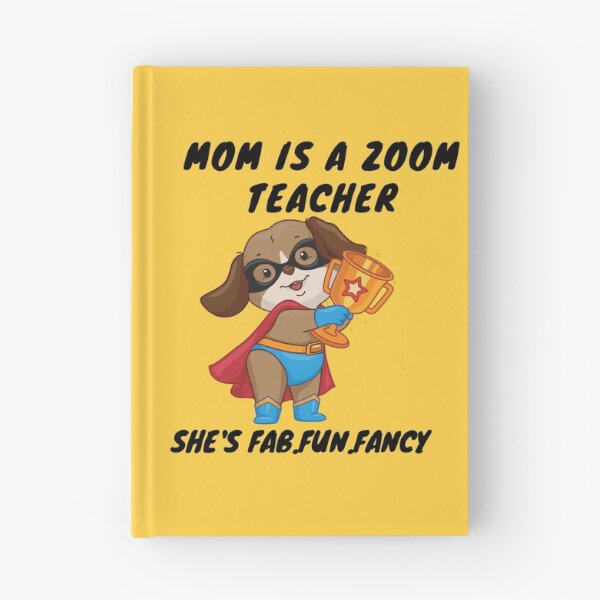 Item preview, Funny Mom is a Zoom Teacher Online Homeschool Gear| Zoom Teacher Online Gear| Dog Mom Quarantine Succs Online Teacher Gear designed and sold by GmolahUnlimited.