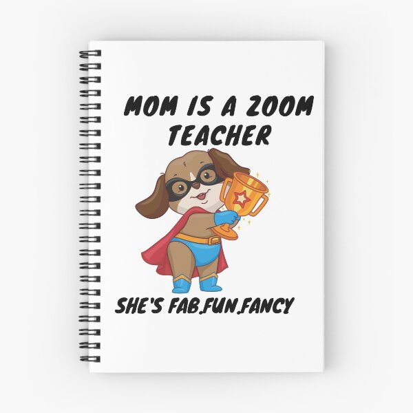 Item preview, Funny Mom is a Zoom Teacher Online Homeschool Gear| Zoom Teacher Online Gear| Dog Mom Quarantine Succs Online Teacher Gear designed and sold by GmolahUnlimited.