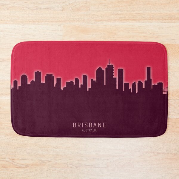 Artikelvorschau, Brisbane Australia Skyline entworfen und verkauft von ArtPrints.