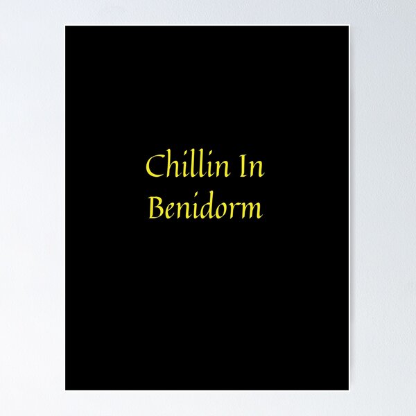Item preview, Chillin In Benidorm  designed and sold by MarieSusan.