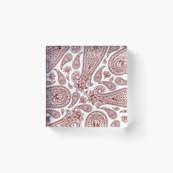 Item preview, Indian Paisley bandana pattern neck gator designed and sold by DukeDoctor.