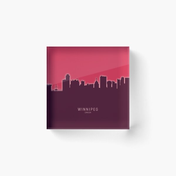 Item preview, Winnipeg Canada Skyline designed and sold by ArtPrints.