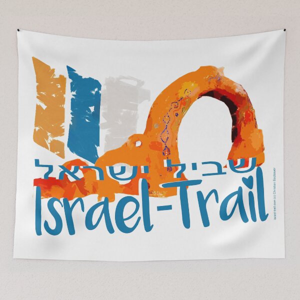 Item preview, Israel National Trail Kibbutz Dan Shvil Israel blue designed and sold by Ch-Seebauer.