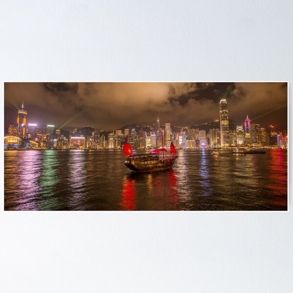 Artikelvorschau, Hong Kong Hafen entworfen und verkauft von Paul Campbell  Photography.