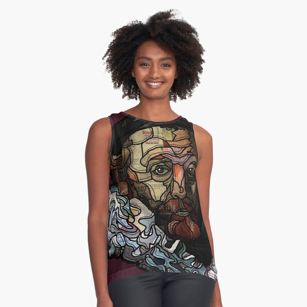 Item preview, Sleeveless Top designed and sold by Packeredo.