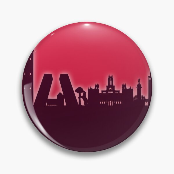 Item preview, Madrid Spain Skyline designed and sold by ArtPrints.