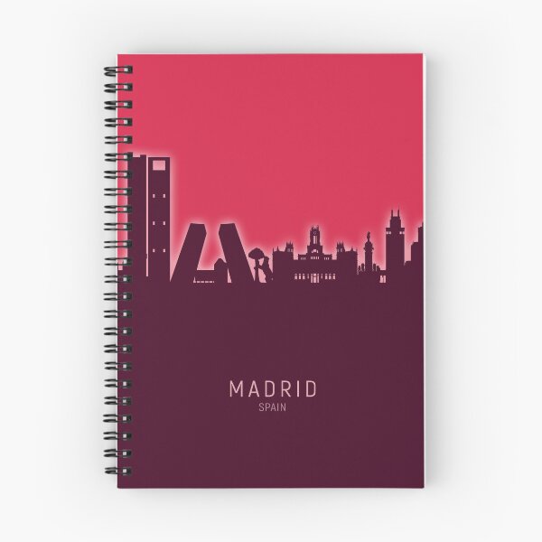 Item preview, Madrid Spain Skyline designed and sold by ArtPrints.