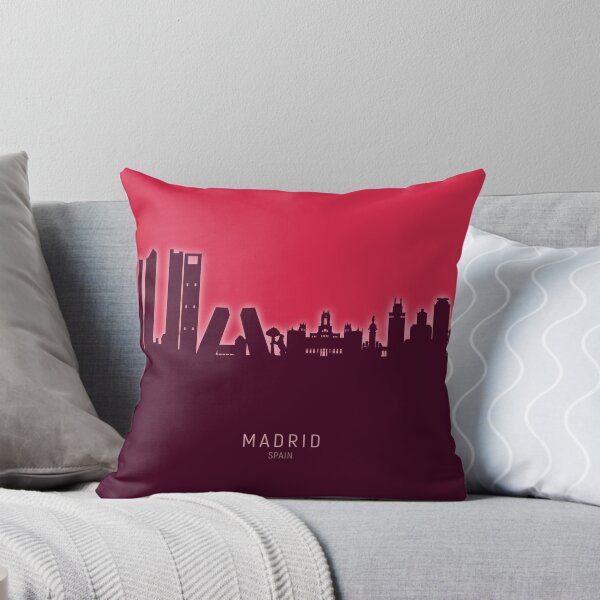 Item preview, Madrid Spain Skyline designed and sold by ArtPrints.
