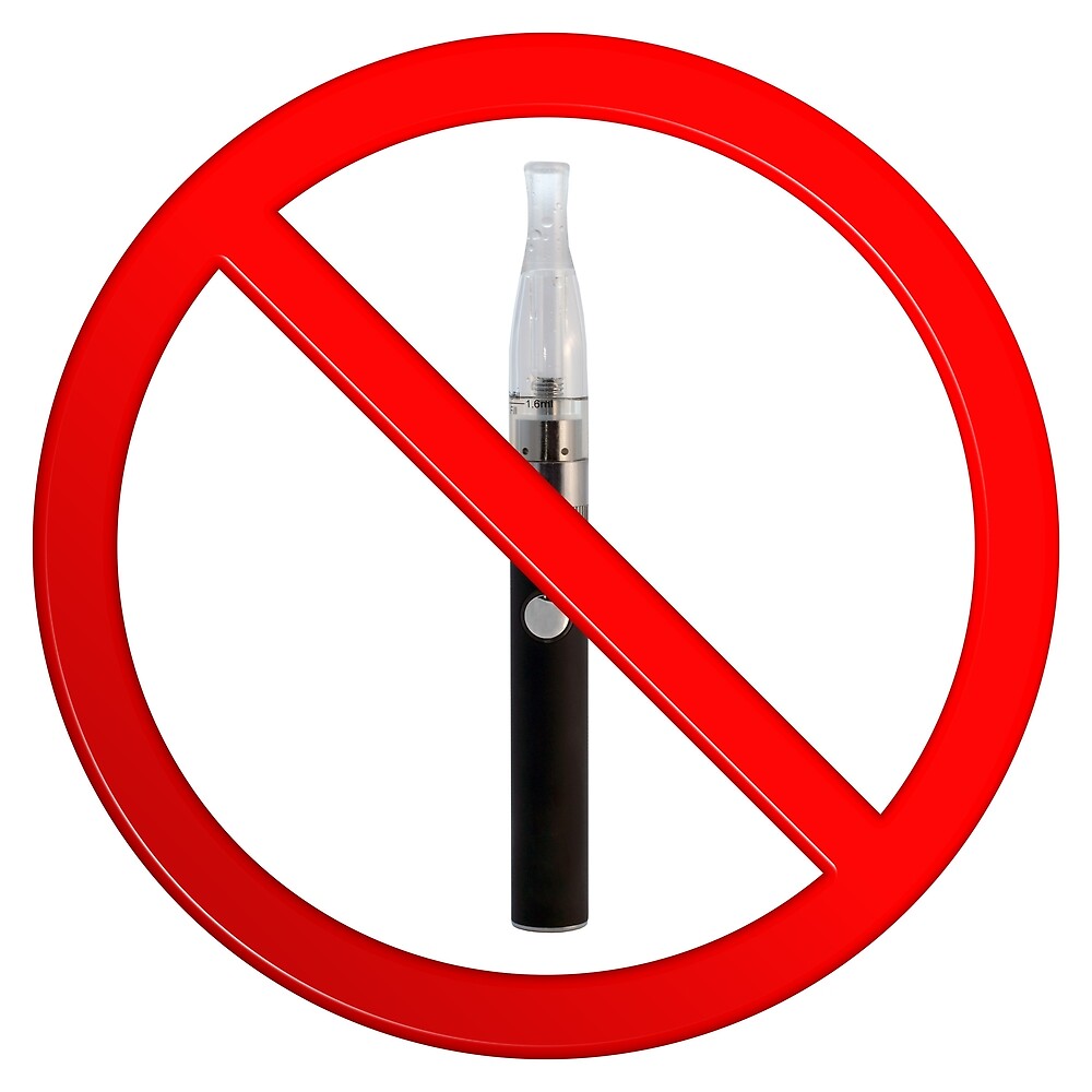 "Vaping Not Permitted Sign" by MarkUK97 Redbubble
