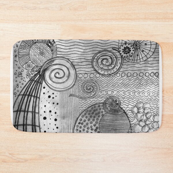 Item preview, Spirals and circles designed and sold by AirRootsArt.