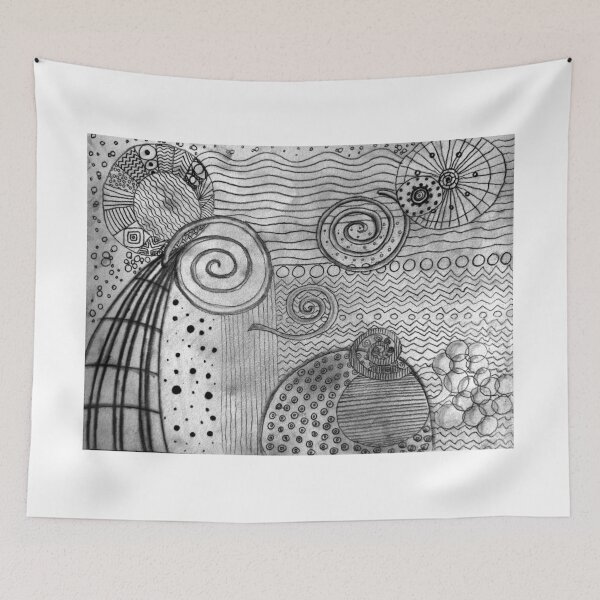 Item preview, Spirals and circles designed and sold by AirRootsArt.