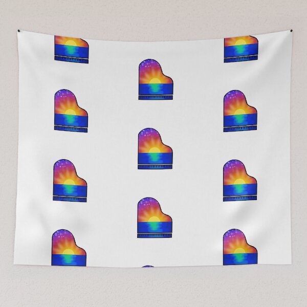 Item preview, Sunset Piano designed and sold by Catsthetic.