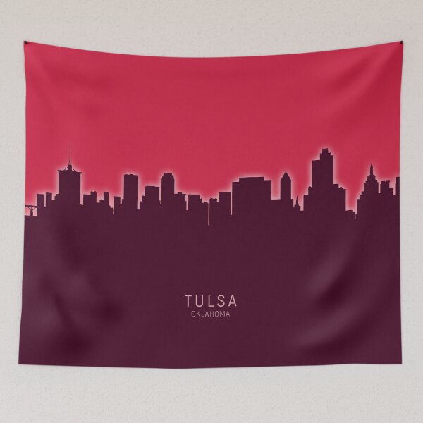 Item preview, Tulsa Oklahoma Skyline designed and sold by ArtPrints.