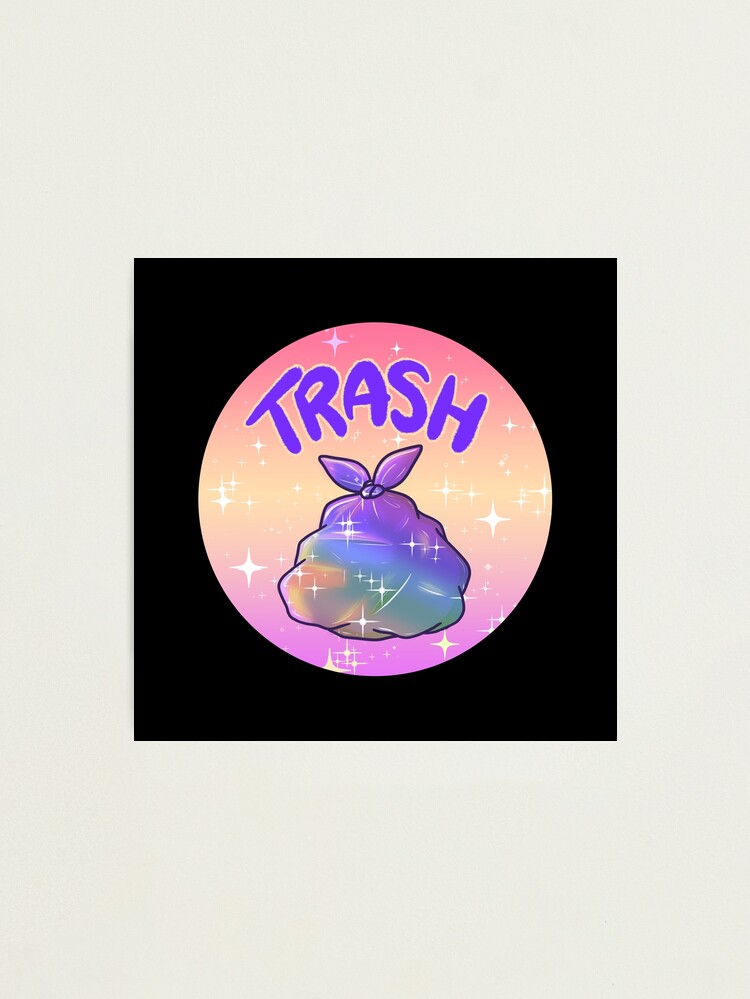 Alternate view of Trash Photographic Print