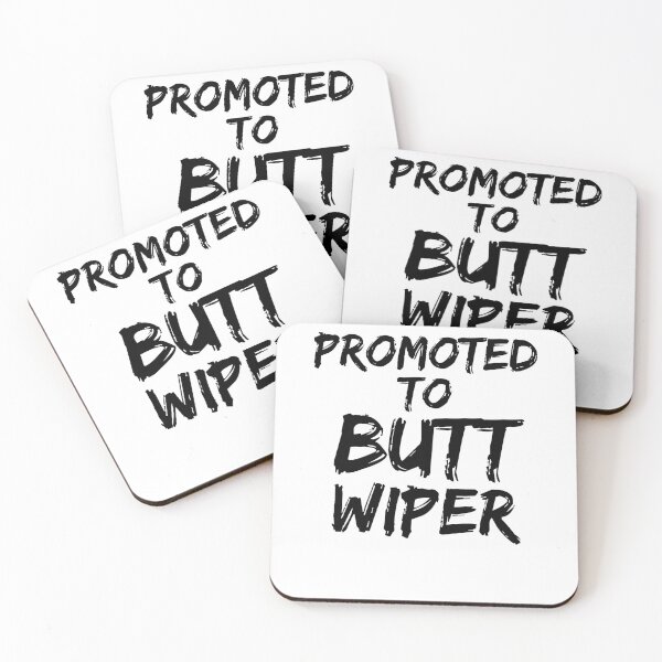 Artikelvorschau, New Dad Gift Promoted to Butt Wiper Father's Day Gift entworfen und verkauft von TNDesignStudio.