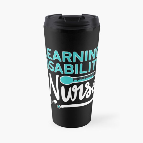 Learning Disability Nurse Stethoscope Rn Nursing Gift Travel Mug