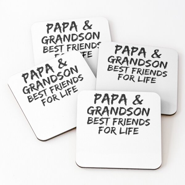 Artikelvorschau, Papa and Grandson Best Friends for Life. Father's Day Gift entworfen und verkauft von TNDesignStudio.