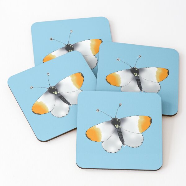 Item preview, Orange tip butterfly designed and sold by CuteCartoon.