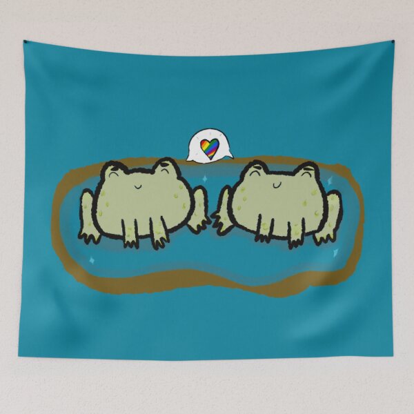 Item preview, Turning the Frogs Gay  designed and sold by ChiliPeppard.