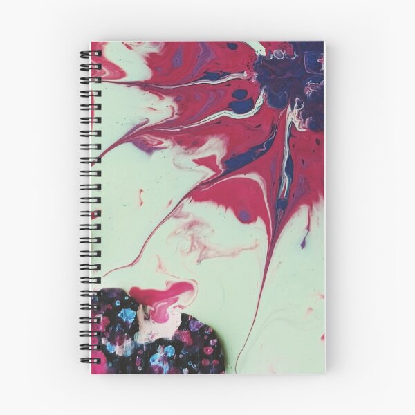 Item preview, red and white abstract painting designed and sold by Vishal Varma.
