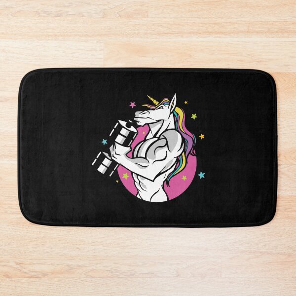 Item preview, muscular unicorn  designed and sold by pirminio.