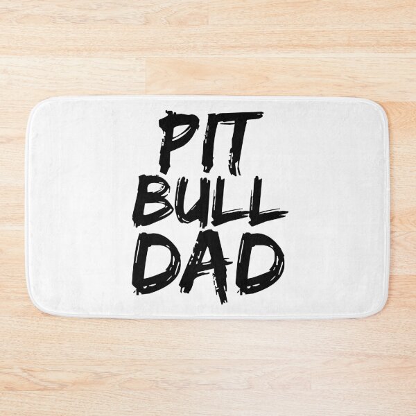 Aperçu de l'œuvre Pitbull Dog Lover Gift Pit Bull Dad Father's Day Gift créée et vendue par TNDesignStudio.