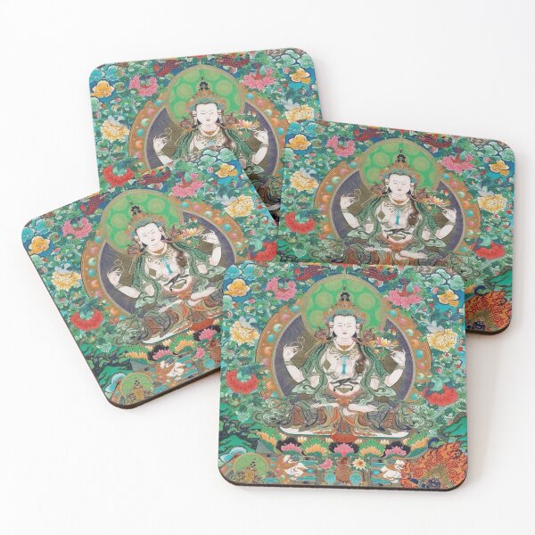 Item preview, Buddhist Thangka Art - 03 designed and sold by TantricBuddha.