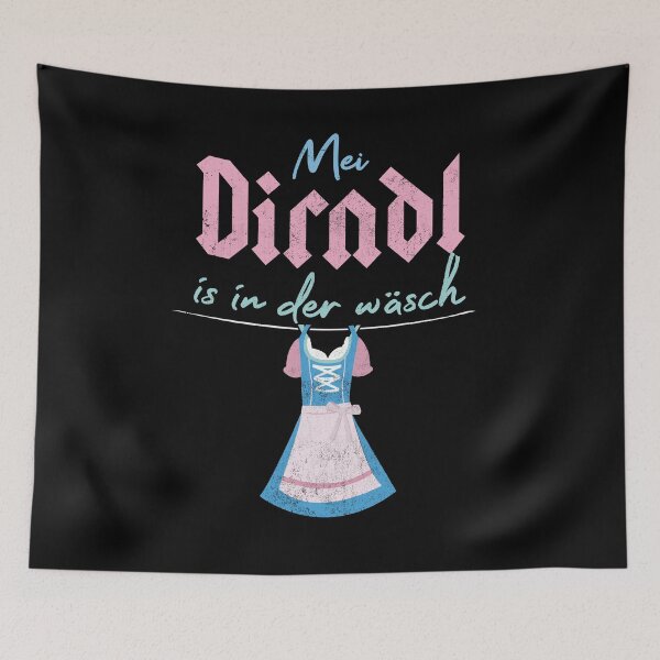 Item preview, Mei Dirndl is no in the wash - Bayern love designed and sold by ChrisFeil.