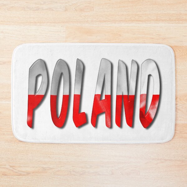Item preview, Poland Word With Flag Texture designed and sold by MarkUK97.