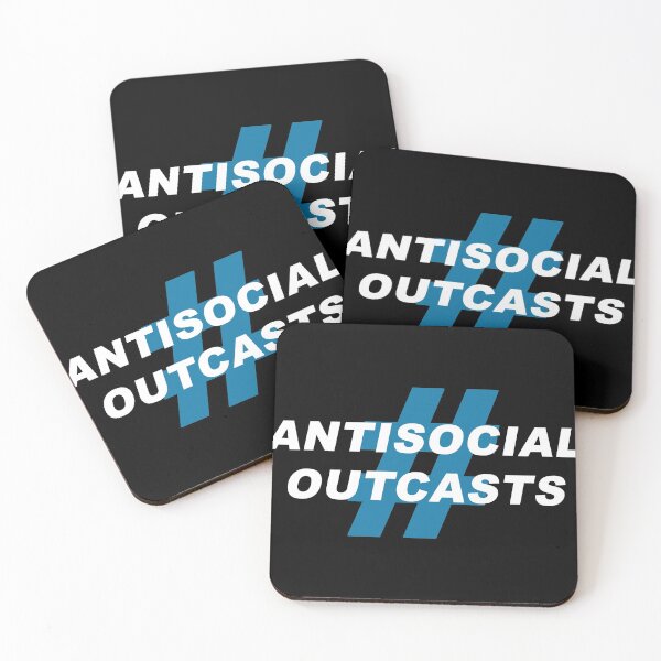 Item preview, Antisocial Outcasts designed and sold by Smark Out Moment.