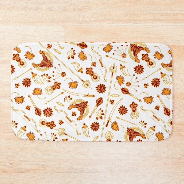Item preview, Indian ornament array pattern bandana neck gator designed and sold by DukeDoctor.