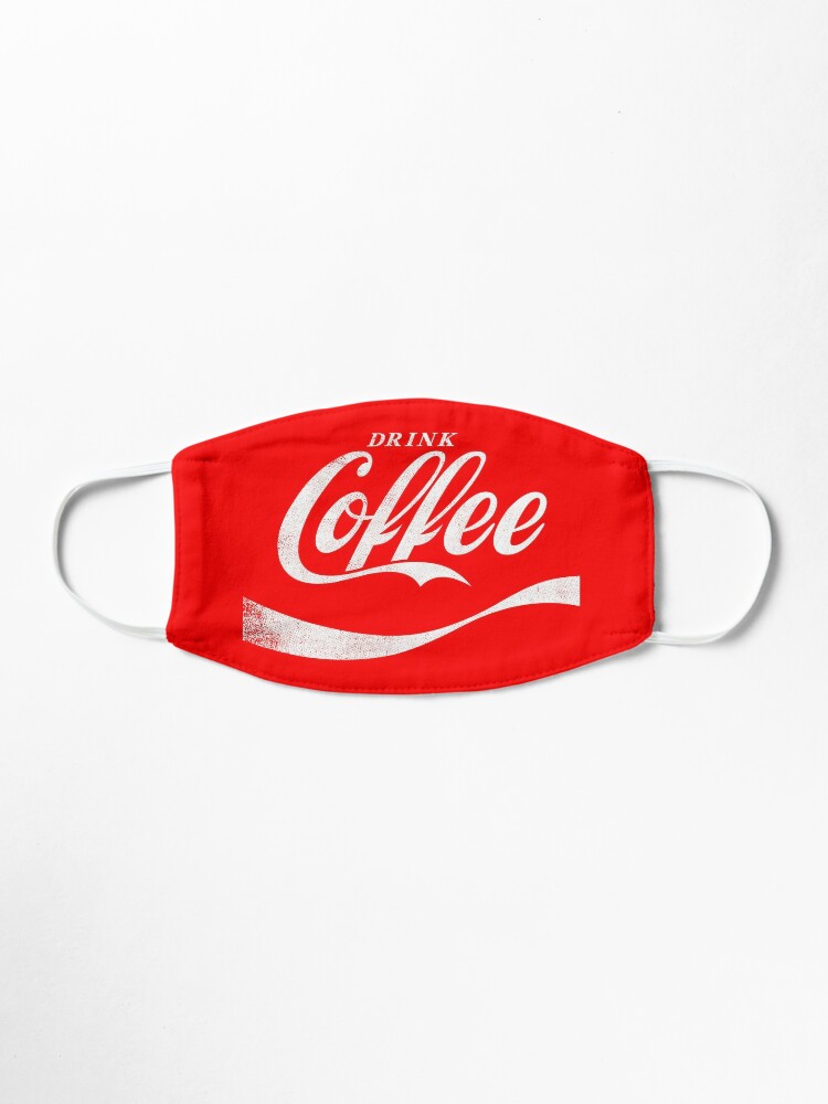 Kaffee Trinken Maske Von Melvtec Redbubble