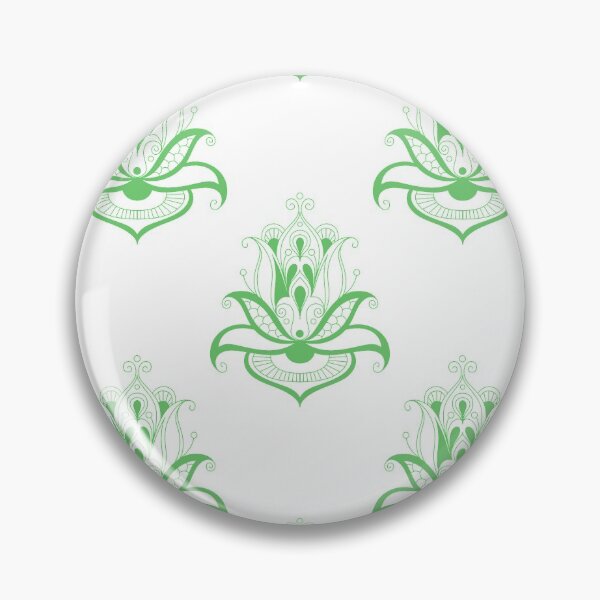 Item preview, Light green flower array pattern bandana neck gator designed and sold by DukeDoctor.