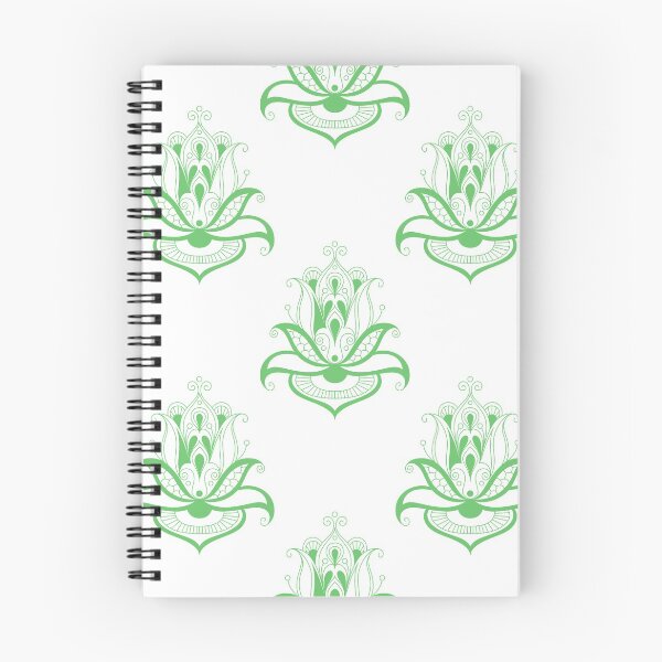 Item preview, Light green flower array pattern bandana neck gator designed and sold by DukeDoctor.