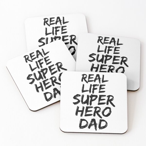Artikelvorschau, Real Life Super Hero Dad Father's Day Gift entworfen und verkauft von TNDesignStudio.