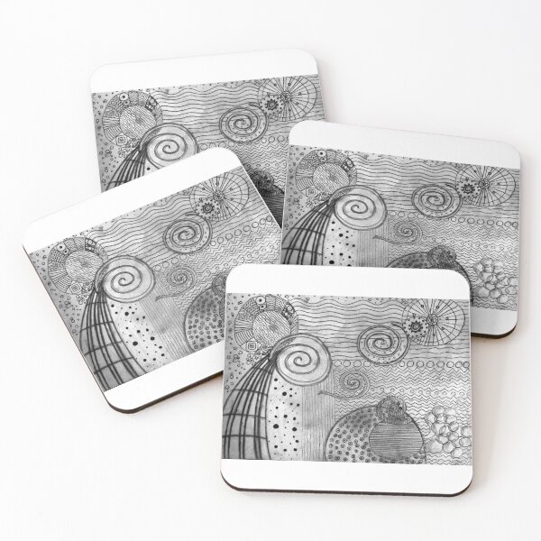 Item preview, Spirals and circles designed and sold by AirRootsArt.