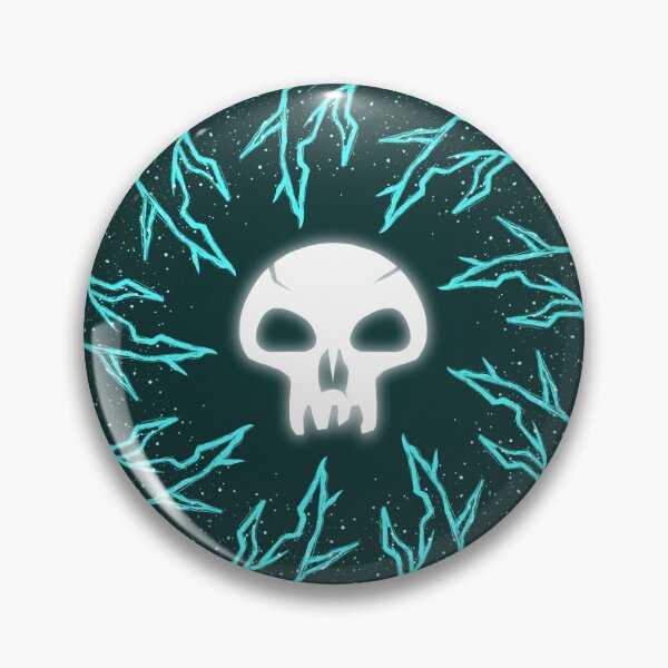 Item preview, Minimalist Mana Skull designed and sold by Icewreath.