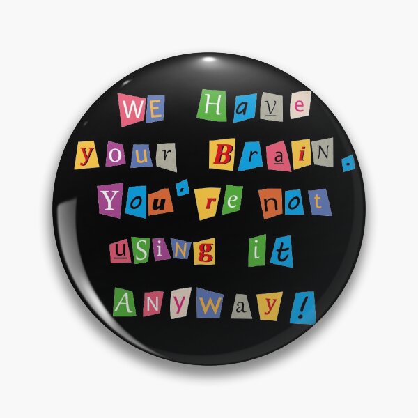 Item preview, Ransom letter for your brain designed and sold by Manikool.