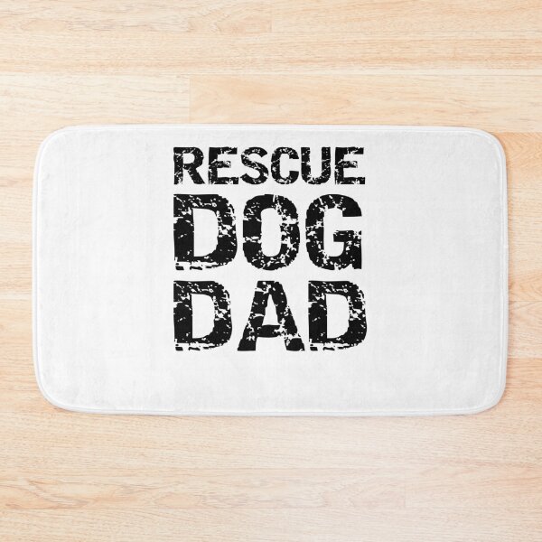 Aperçu de l'œuvre Rescue Dog Dad Father's Day Gift créée et vendue par TNDesignStudio.