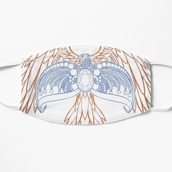 Diadem of Ravens (Bronze and Blue) Mask