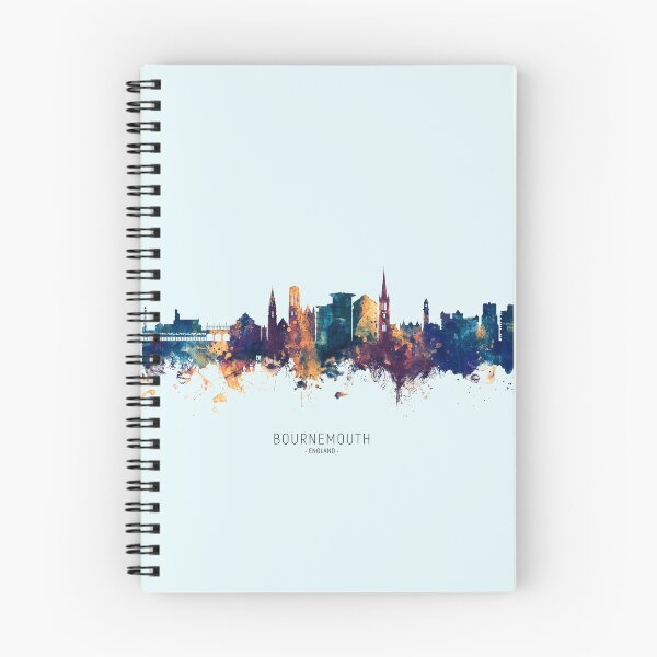 Item preview, Bournemouth England Skyline designed and sold by ArtPrints.