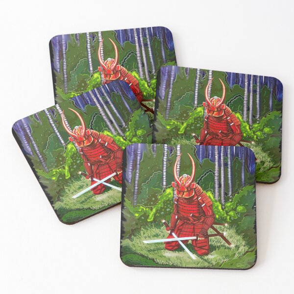 Item preview, Red Devil Samurai  designed and sold by MiztaChocolate.