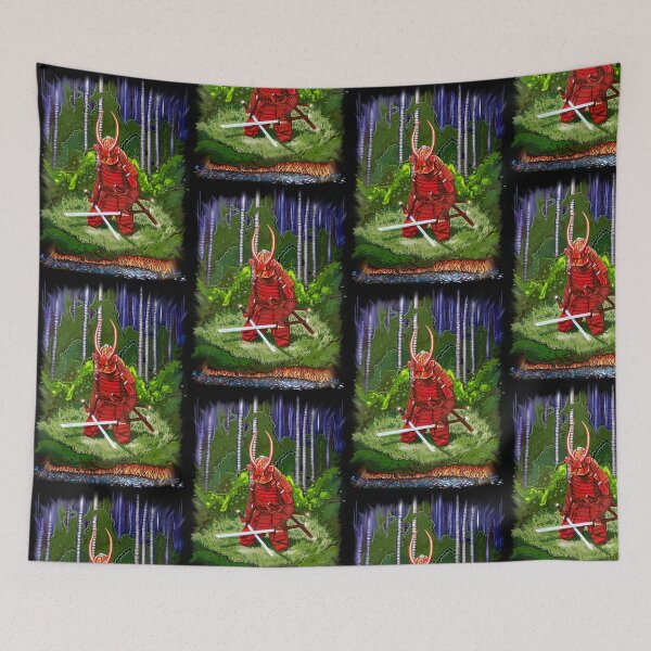 Item preview, Red Devil Samurai  designed and sold by MiztaChocolate.