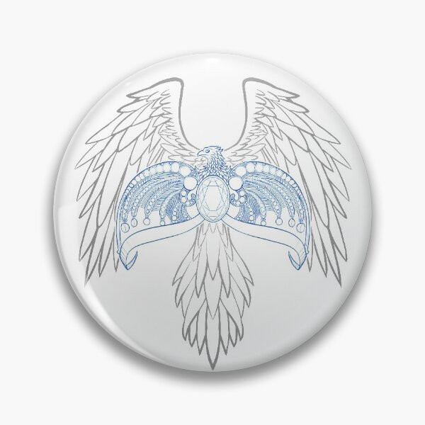 Item preview, Diadem of Ravens (Silver and Blue) designed and sold by Icewreath.