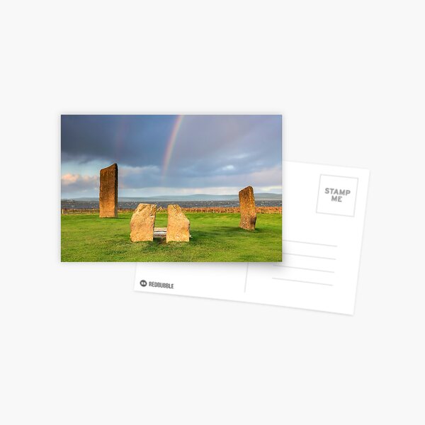 Item preview, Rainbow at Stones of Stenness  designed and sold by bitm2007.