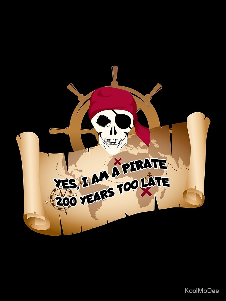 yes i am a pirate t shirt