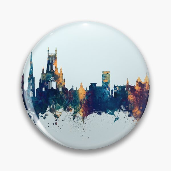 Item preview, Worcester England Skyline designed and sold by ArtPrints.