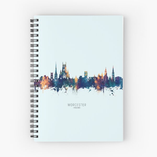 Item preview, Worcester England Skyline designed and sold by ArtPrints.