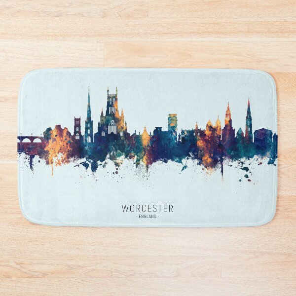 Item preview, Worcester England Skyline designed and sold by ArtPrints.